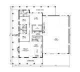 Country House Plan - 84229 - 1st Floor Plan