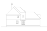 Traditional House Plan - Baltimore 2 45263 - Left Exterior
