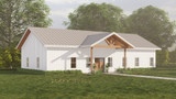 Country House Plan - Birch 58464 - Front Exterior