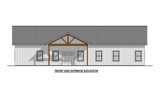Country House Plan - Birch 58464 - Front Exterior