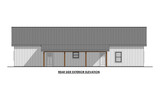 Country House Plan - Birch 58464 - Rear Exterior