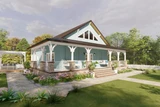 Country House Plan - Orchid 92565 - Exterior