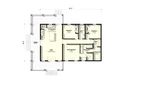 Country House Plan - Orchid 92565 - 1st Floor Plan