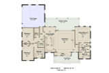 Ranch House Plan - Sweet Magnolia 43196 - 1st Floor Plan