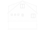 Traditional House Plan - Jenks 81150 - Left Exterior