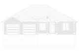 Ranch House Plan - Kirk 77726 - Front Exterior