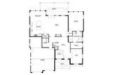 Ranch House Plan - Kirk 77726 - 1st Floor Plan