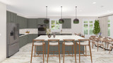 Ranch House Plan - Kirk 77726 - Kitchen