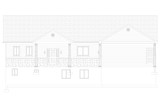 Craftsman House Plan - Pead 21950 - Front Exterior