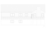 Craftsman House Plan - Pead 21950 - Rear Exterior