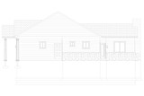 Craftsman House Plan - Pead 21950 - Right Exterior