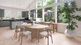 Secondary Image - Craftsman House Plan - Pead 21950 - Dining Room