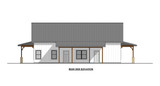 Country House Plan - Tiger Lily 39402 - Rear Exterior