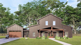 Country House Plan - Windflower 96394 - Exterior