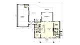 Country House Plan - Windflower 96394 - 1st Floor Plan