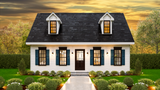 Traditional House Plan - Foxx 2 68601 - Front Exterior