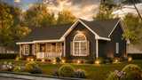 Ranch House Plan - Adam 2 95975 - Right Exterior