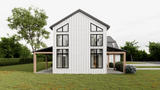 Farmhouse House Plan - Barnie 30644 - Left Exterior