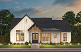 Craftsman House Plan - Windy Pines 85073 - Front Exterior
