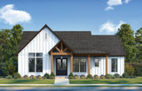 Craftsman House Plan - Windy Pines 85073 - Exterior