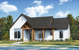 Craftsman House Plan - Windy Pines 85073 - Exterior