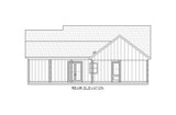Secondary Image - Craftsman House Plan - Windy Pines 85073 - Rear Exterior