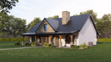 Country House Plan - Cottonwood 2 24808 - Right Exterior