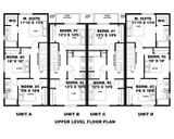 Secondary Image - Traditional House Plan - 80044 - 2nd Floor Plan