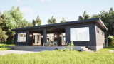 Contemporary House Plan - Okeechobee 96491 - Front Exterior