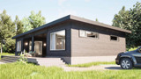 Contemporary House Plan - Okeechobee 96491 - Right Exterior