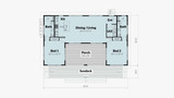 Contemporary House Plan - Okeechobee 96491 - 1st Floor Plan