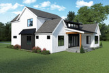 Farmhouse House Plan - 59099 - Right Exterior