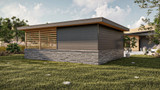 Modern House Plan - Rockland 80304 - Rear Exterior