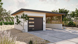 Modern House Plan - Rockland 80304 - Left Exterior