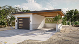 Modern House Plan - Rockland 80304 - Right Exterior