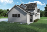 Farmhouse House Plan - 54549 - Left Exterior