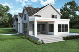 Farmhouse House Plan - 54549 - Right Exterior