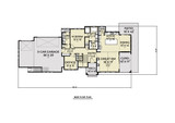 Farmhouse House Plan - 54549 - 1st Floor Plan