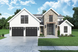 Traditional House Plan - 50724 - Front Exterior