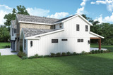 Traditional House Plan - 50724 - Right Exterior