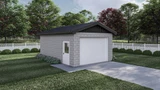 Traditional House Plan - Rock Hill 82816 - Left Exterior