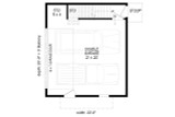 Contemporary House Plan - Mt. Wallowa Escape 12363 - 1st Floor Plan