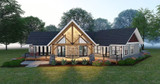Craftsman House Plan - Carolina Mountain 39246 - Rear Exterior