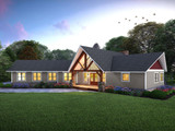 Craftsman House Plan - Carolina Mountain 39246 - Front Exterior