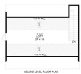 Country House Plan - Highland Barn 50791 - 2nd Floor Plan