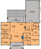 Farmhouse House Plan - The Sunnyside 39489 - 1st Floor Plan