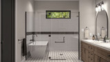 Craftsman House Plan - Aspen Valley 88808 - Master Bathroom