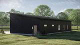Farmhouse House Plan - Bradbury 82457 - Rear Exterior