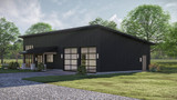 Farmhouse House Plan - Bradbury 82457 - Right Exterior