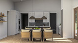 Farmhouse House Plan - Bradbury 82457 - Dining Room